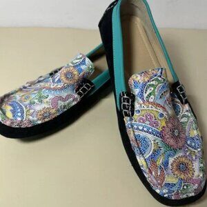 Aida Stenholm Handmade Driving Loafers Tina P. Size 8 Art to Wear